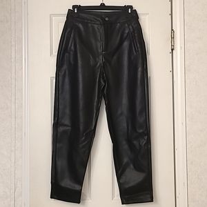 Faux Leather Pants